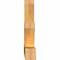 Ekena Millwork Saratoga Rough Sawn Timber Gable Bracket, Western Red Cedar, 84"W x 35"H x 6"D x 6"F, 10/12 Pitch GBW084X35X0606SAR00RWR - alternate 4